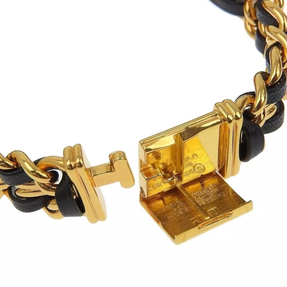 CHANEL Premiere S Watches H0001 blackDial Plated Gold/leather Quartz Analo... - Picture 8 of 8